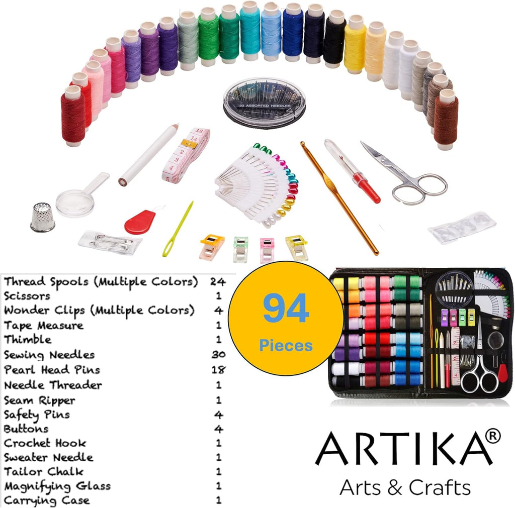 ARTIKA Sewing Kit for Adults and Kids
