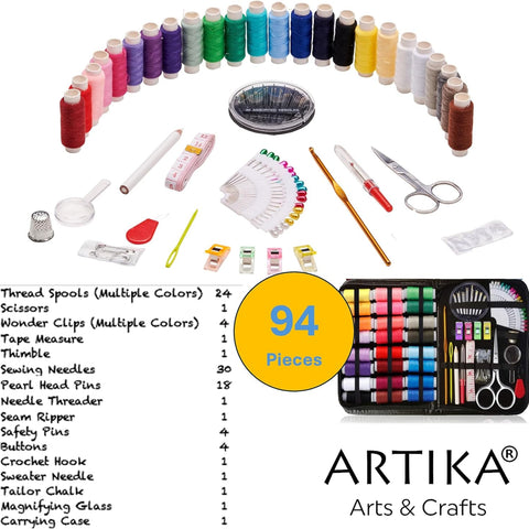 ARTIKA Sewing Kit for Adults and Kids