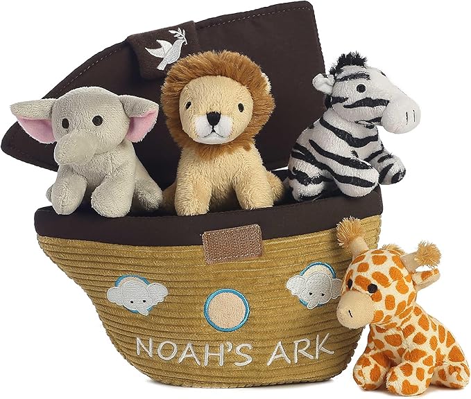 Aurora® Engaging Baby Talk™ Noah's Ark Baby Stuffed Animal