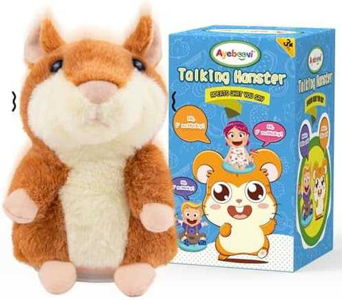 Talking Hamster Repeats What You Say