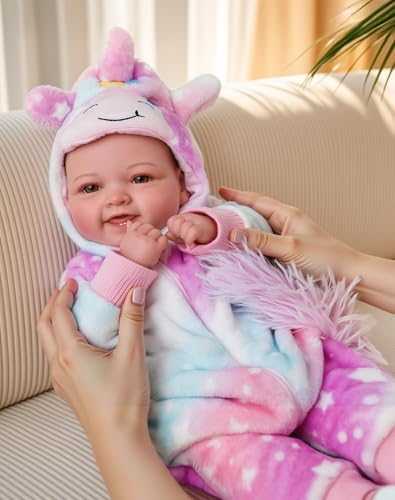 BABESIDE 17" Soft Body Baby Doll with Accessories