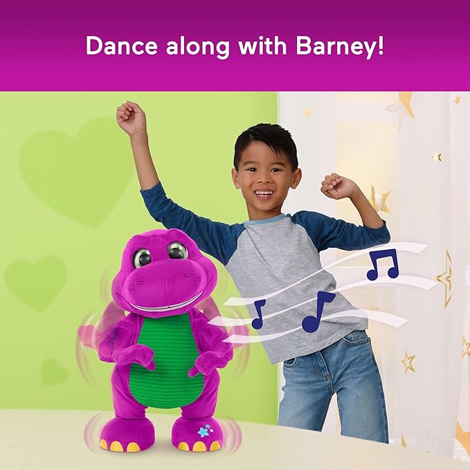 Barney’s World Toddler Toys by Fisher-Price, Barney Tall Plush