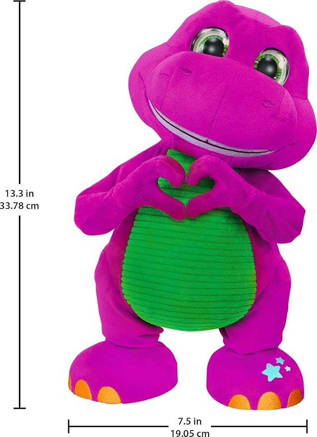 Barney’s World Toddler Toys by Fisher-Price, Barney Tall Plush