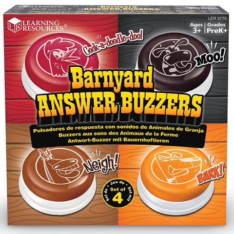 Barnyard Answer Buzzers - Animal Sounds