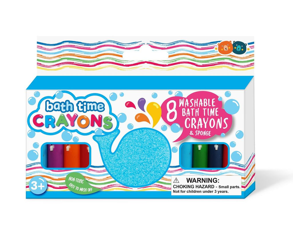 Bath Crayons - 8 Vibrant Colors