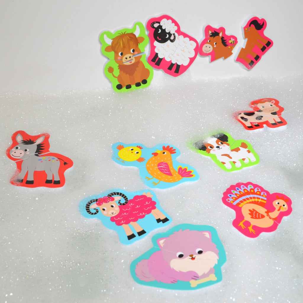 Barnyard Bash Bath Puzzles - Farmyard Foam Fun by Buddy & Barney