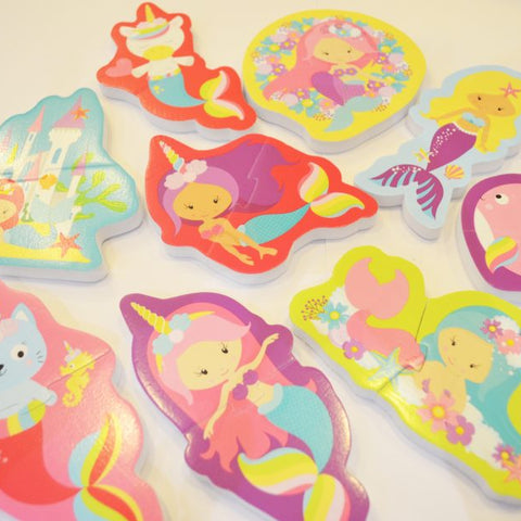 Mermaid Bath Puzzles - Magical Foam Fun by Buddy & Barney