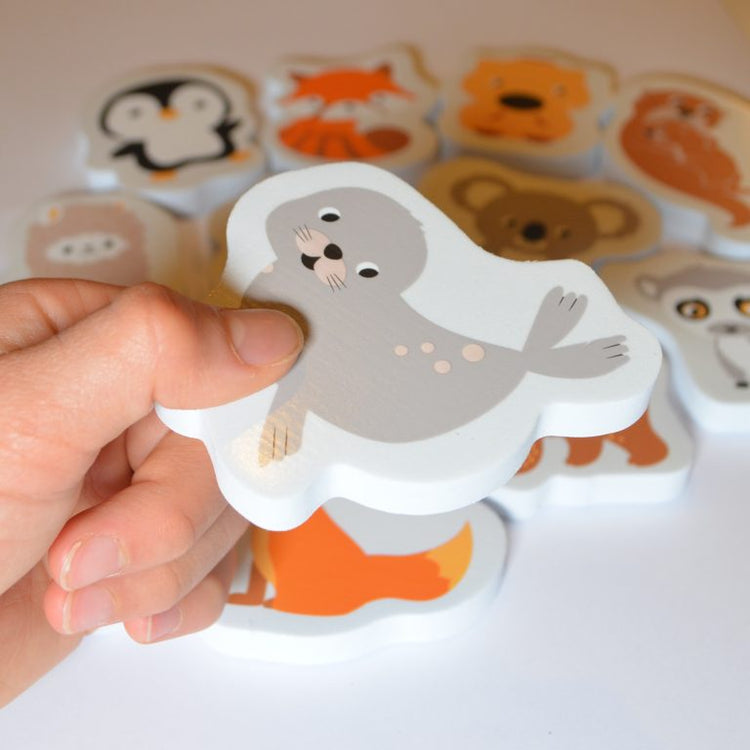 Furry Friends Bath Stickers - Floating Foam Fun by Buddy & Barney