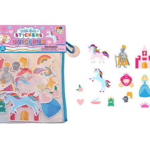 Unicorn Bath Stickers - Pocket Foam Fun by Buddy & Barney