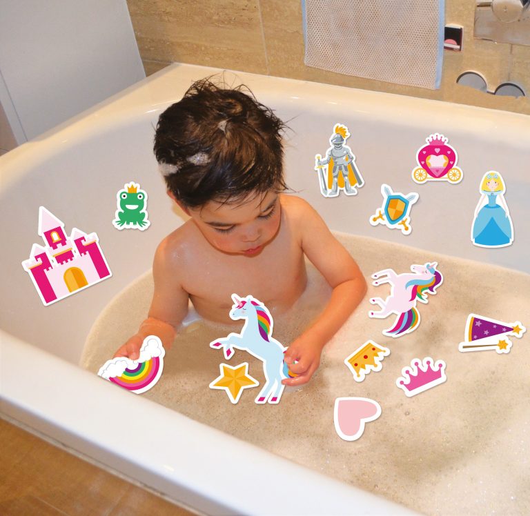 Unicorn Bath Stickers - Pocket Foam Fun by Buddy & Barney
