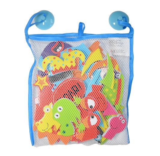 Dinosaur Bath Stickers - Prehistoric Foam Fun by Buddy & Barney