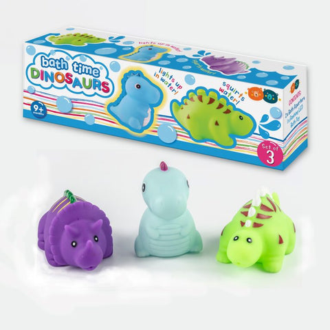 Bath Time Dinosaurs - 3 Roaring Floating Pals by Buddy & Barney
