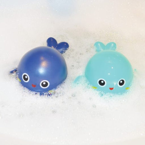 Wind Up Whales - Swimming Bath Fun by Buddy & Barney
