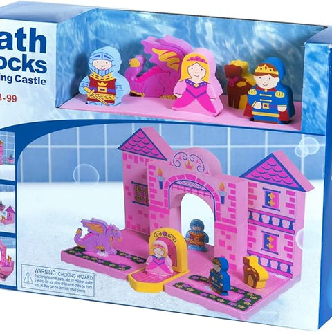 BathBlocks Floating Castle Bath Toy Princess Bath Toys
