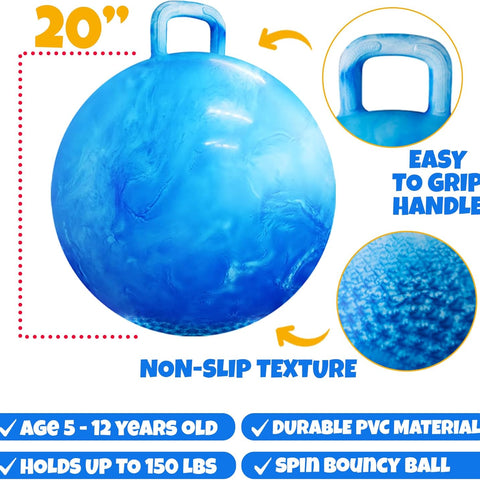 Bedwina Bouncing Ball for Kids