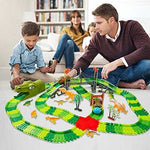 BEMITON Dinosaur Race Track Play Set