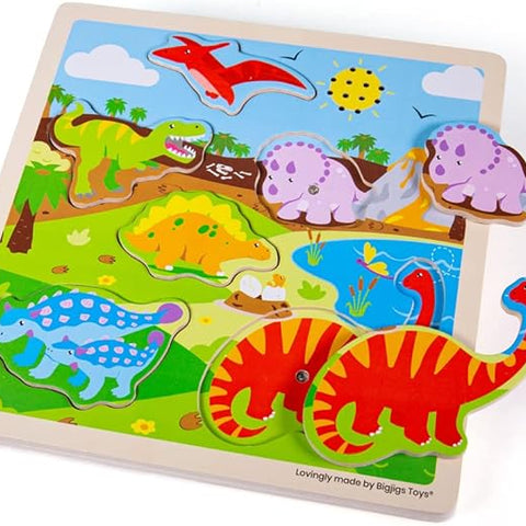 Bigjigs Toys, Dinosaurs Sound Puzzle