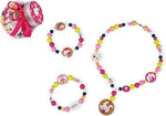 Janod Birdy Swans Beads - 220 Pieces with Fluo Bird Charms