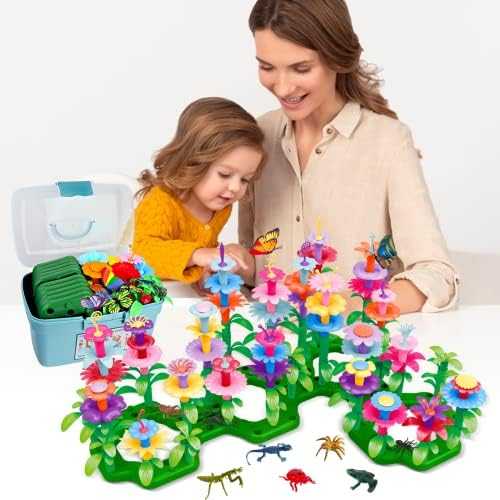 Insect & Flower Garden STEM Building Set (156 pcs)