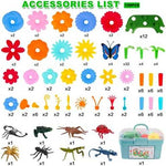 Insect & Flower Garden STEM Building Set (156 pcs)
