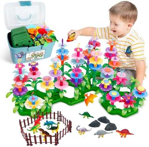 Insect & Flower Garden STEM Building Set (156 pcs)