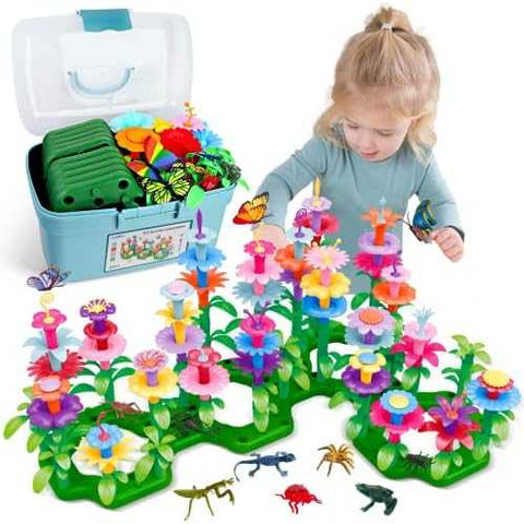 Insect & Flower Garden STEM Building Set (156 pcs)