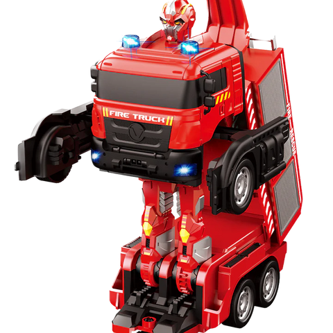 Blazin' Moto 2 - Firefighter Transformer Truck