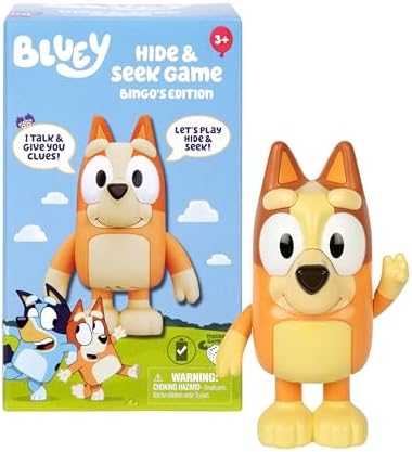 Bluey Hide and Seek Musical Figure