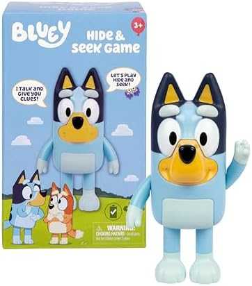 Bluey Hide and Seek Musical Figure