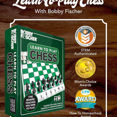 Bobby Fischer® Learn to Play Chess Set Board Game
