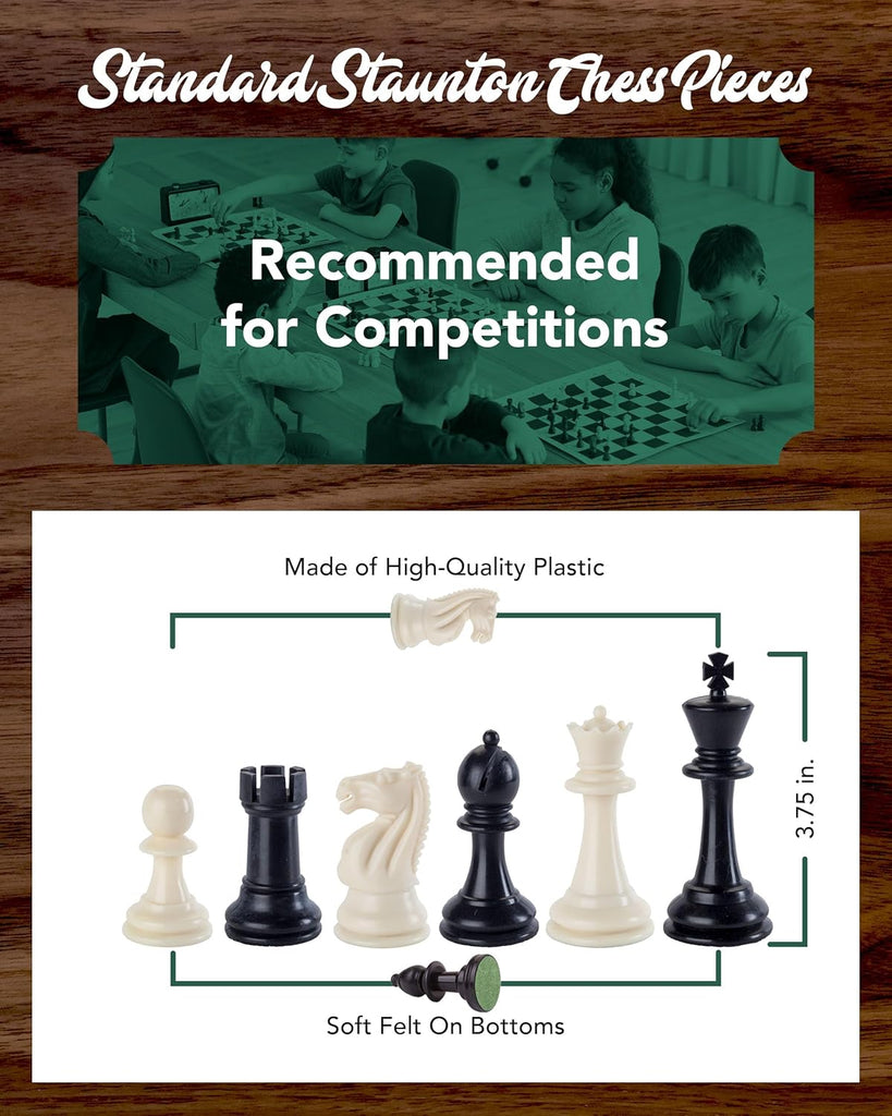 Bobby Fischer® Learn to Play Chess Set Board Game