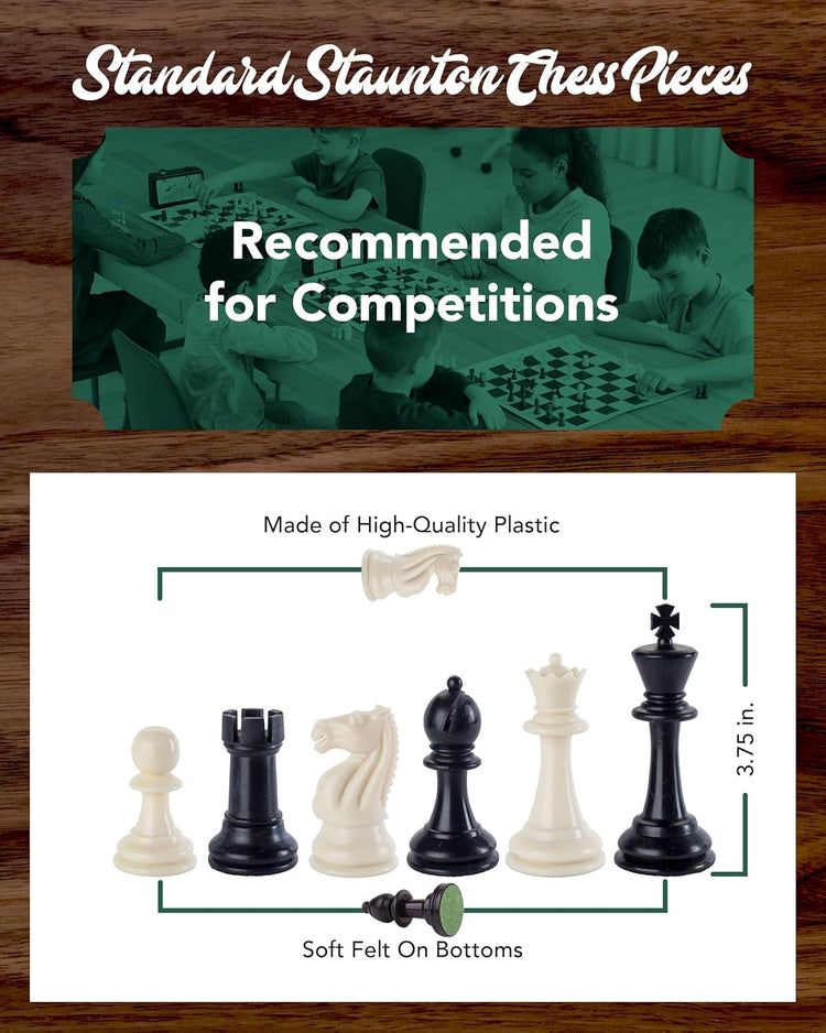 Bobby Fischer® Learn to Play Chess Set Board Game