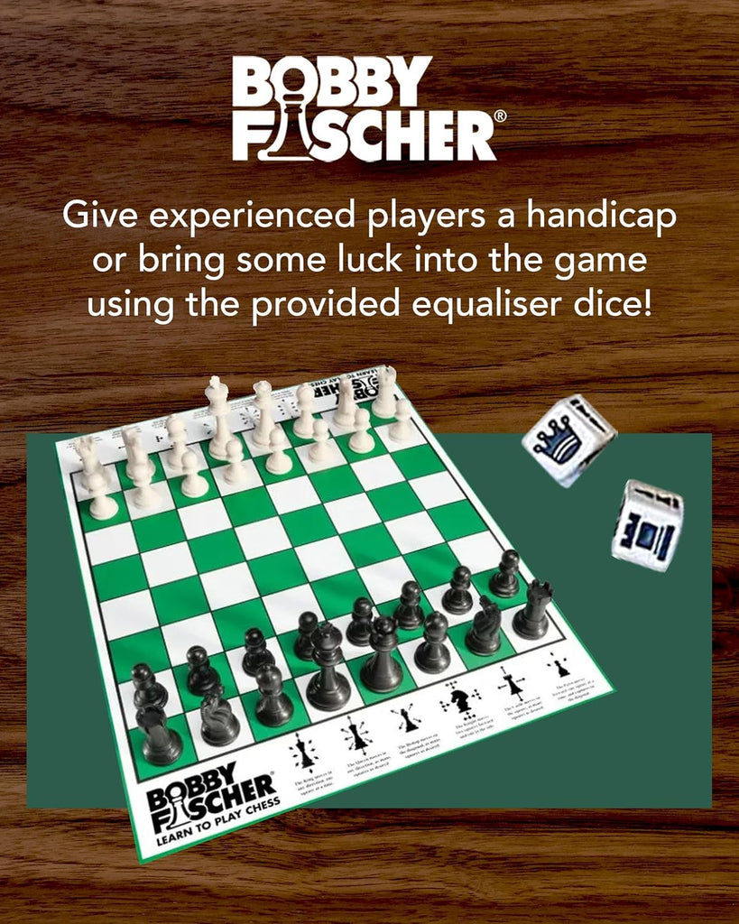 Bobby Fischer® Learn to Play Chess Set Board Game