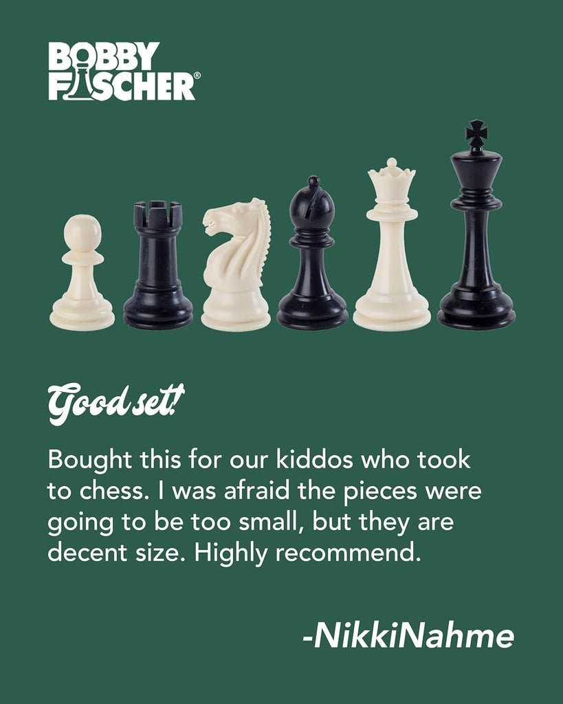 Bobby Fischer® Learn to Play Chess Set Board Game