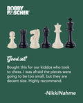 Bobby Fischer® Learn to Play Chess Set Board Game