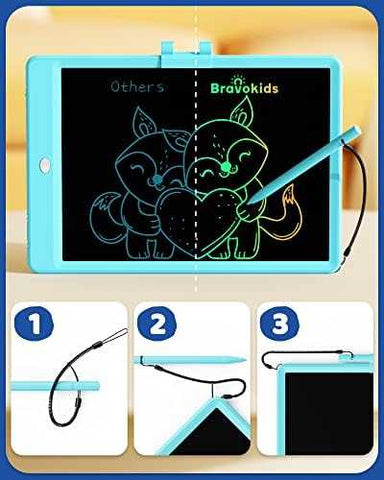 Bravokids LCD Writing Tablet Doodle Board (10