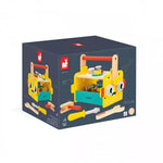 Janod Brico'Kids Robot Tool Box - 30-Piece Wooden DIY Kit