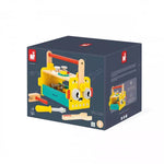 Janod Brico'Kids Robot Tool Box - 30-Piece Wooden DIY Kit