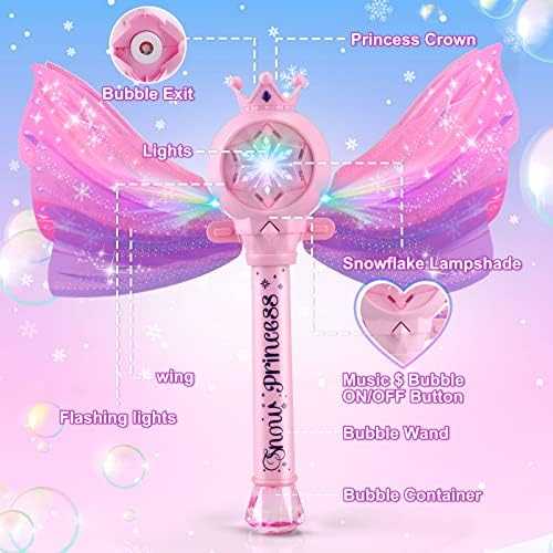 Britik LED Bubble Wand with Lights & Music