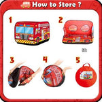 Britik Fire Truck Pop-Up Play Tent