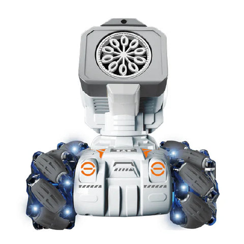 Bubble Zoom 360 - RC Bubble Cannon With LED-Lit Wheels