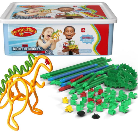 Bucket of Noodles - A Big Set of Stretchy Fidget Fun