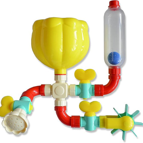 BUDDY & BARNEY Bath Time Waterfall Toddler Toy Set