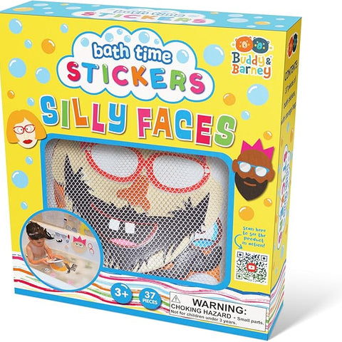 Buddy & Barney: Silly Faces Bath Time Stickers