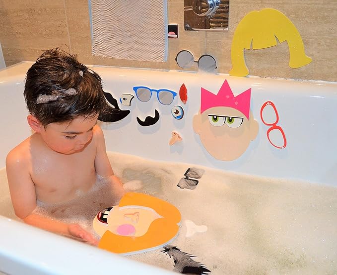 Buddy & Barney: Silly Faces Bath Time Stickers