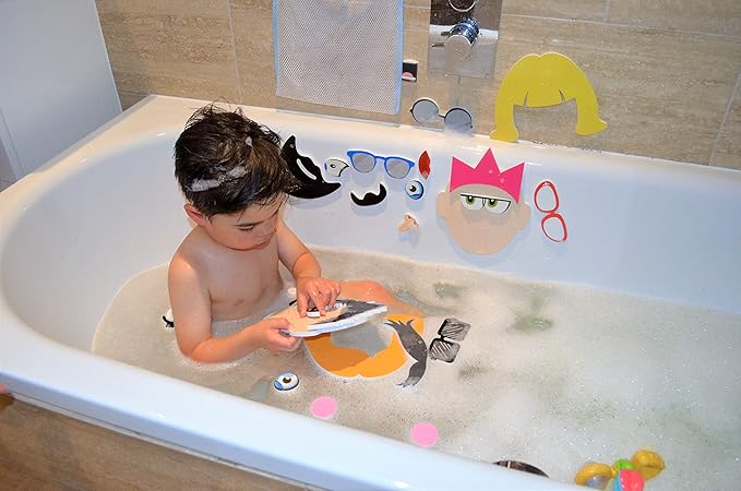 Buddy & Barney: Silly Faces Bath Time Stickers