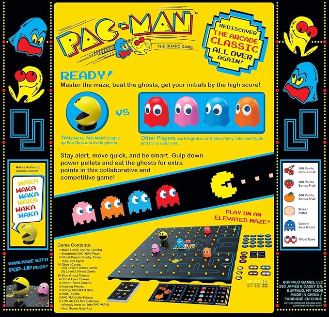 Buffalo Games - Pac-Man Game,10 years +
