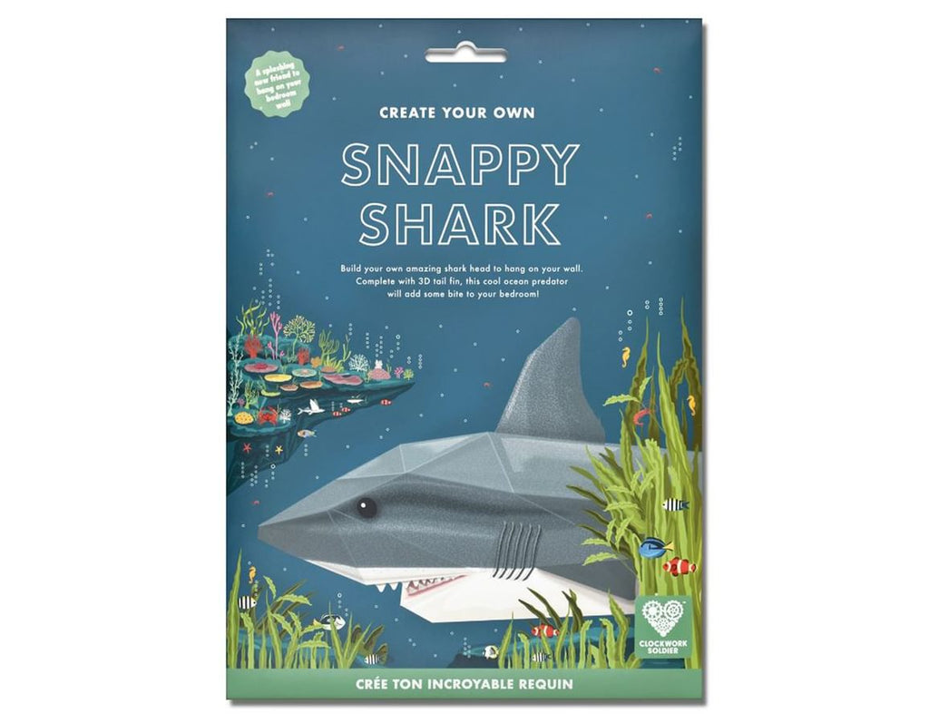 Build a Snappy Shark - DIY Papercraft