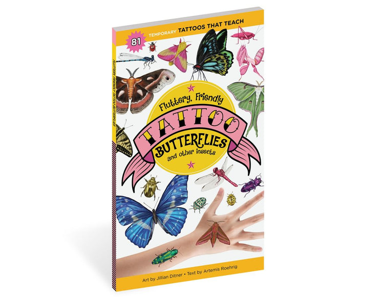 Butterflies Tattoos - 81 Temporary Tattoos