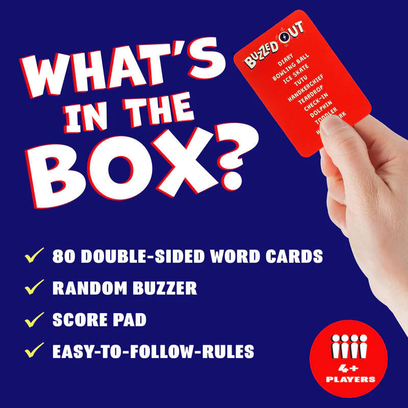 Buzzed Out - Quick-Thinking Word Game with Random Buzzer